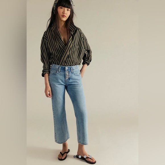 Free People Denim - We The Free Sunny Afternoon Ankle Flare Jeans NWOT Size: 31 Color: Lazing About